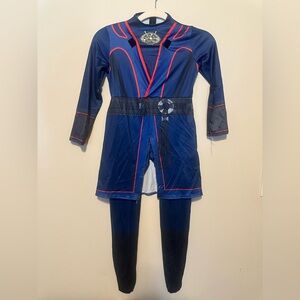 Funteks Kids' Midnight Blue Ninja Costume